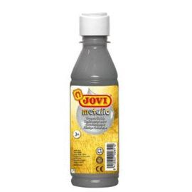 GLITTER TEMPERA JOVI 250 ML PLATA METALICO