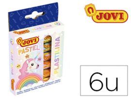 PLASTILINA ESTUCHE 6 BARRAS 15 G COLORES SURTIDOS
