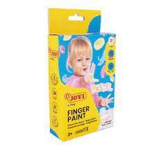 PINTURA DEDOS JOVI 35ML 6 COLORES PASTEL