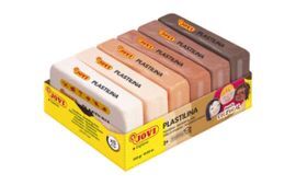 PLASTILINA JOVI 50 GR 6 UNIDADES MULTICULTURAL