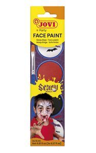 MAQUILLAJE JOVI FACE PAINT SET SCARY 3 COLORES