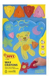 CERA JOVI OSITO MY FIRST CRAYON 8 COLORES SURTIDOS