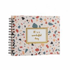ALBUM ANILLAS CARTULINA 40 PAG IT´S A WONDERFUL DA