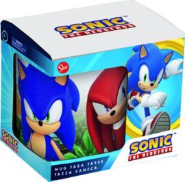 TAZA CERAMICA 325 ML EN CAJA REGALO SONIC