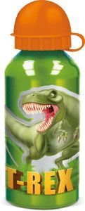BOTELLA ALUMINIO PEQUEÑA 400 ML. DINOSAUR