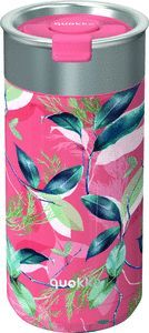 VASO CAFE TERMICO ACERO INOX. PINK CON FILTRO INFU