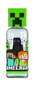 BOTELLA FIGURITA 3D 560 ML MINECRAFT