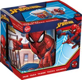TAZA GRANDE 325ML SPIDERMAN GREAT POWER