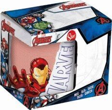 TAZA CERAMICA 325 ML. EN CAJA REGALO AVENGERS COMI