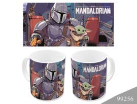 TAZA CERAMICA 325 ML MANDALORIAN ROD
