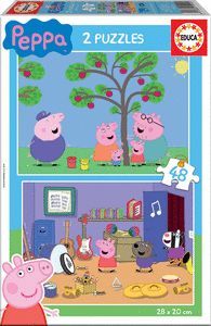 PUZZLE 2X48 PEPPA PIG 29-15920