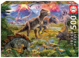 PUZZLE 500 ENCUENTRO DE DINOSAURIOS