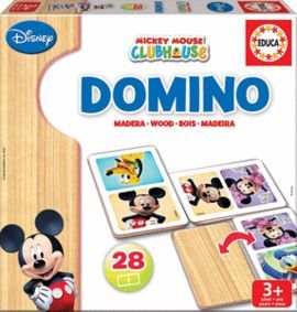 DOMINO MADERA MICKEY/MINNIE