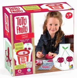 PLASTILINA TUTTI FRUTTI MINIKIT ROJO CEREZA