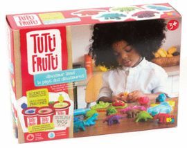 PLASTILINA TUTTI FRUTTI MEDIUM SET DINOSAURIOS