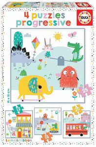 PUZZLE PROGRESIVOS 12-16-20-25 LEMON RIBBON
