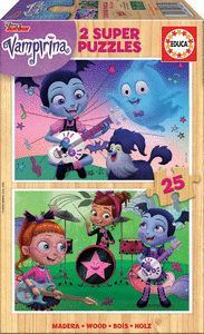 PUZZLE 2X25 PIEZAS VAMPIRINA
