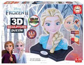 PUZZLE EDCUA FIGURA FROZEN 3D