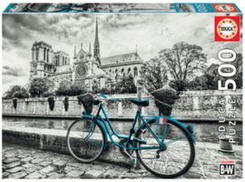 PUZZLE EDUCA 500 PIEZAS BICICLETA CERCA DE NOTRE D