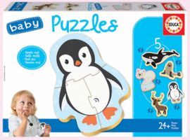 PUZZLE EDUCA INFANTIL ANIMALES POLO NORTE