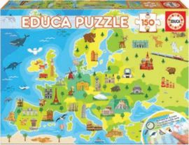 PUZZLE 150 PIEZAS MAPA EUROPA
