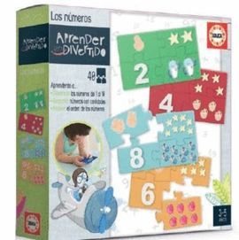 PUZZLE EDUCA LOS NUMEROS 40 PIEZAS