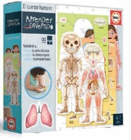 PUZZLE EDUCA EL CUERPO HUMANO 98 PIEZAS