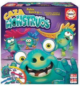 JUEGO DE MESA CAZA MONSTRUOS EDUCA BORRAS