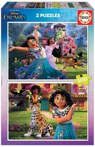 PUZZLE EDUCA 2X100 PIEZAS ENCANTO DISNEY