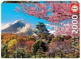 PUZZLE EDUCA 2000 PIEZAS CASTILLO DE OSAKA JAPON