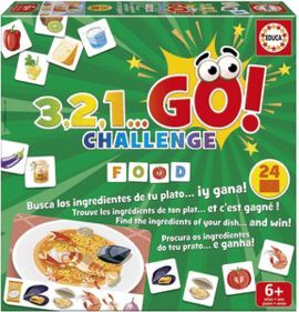 JUEGO EDUCA 3 2 1 GO CHALLENGE FOOD