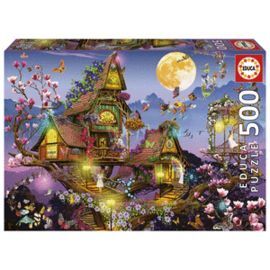 PUZZLES DE 500 PIEZAS CASA DE LAS HADAS