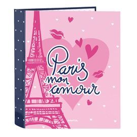 CARPETA FOLIO 4 ANILLAS LOMO ANCHO SAFTA PARIS