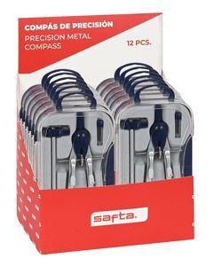 EXPOSITOR 12 UDS COMPAS DE PRECISION