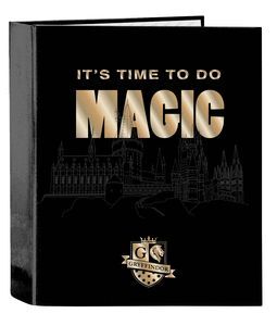 CARPETA FOLIO 4 ANILLAS LOMO ANCHO HARRY POTTER WI