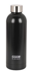 BOTELLA TERMO ACERO INOXIDABLE 500ML BUSINESS BLAC