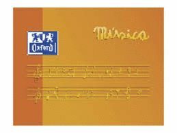 BLOC MUSICA 22X17 10H OXFORD 5 PENTAGRAMA