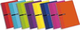 BLOC CUADRO 4X4 FOLIO 100H TAPA EXTRADURA COLORES