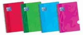 BLOC ESPIRAL 4º 80H CUADRO 4MM PP OXFORD CLASSIC