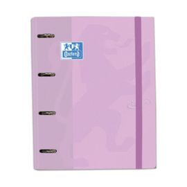 BLOC EUROPEANBINDER A4+ RECAMBIO5 5X5 TOUCH MALVA