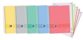 CUADERNO ESPIRAL A4 EUROPEAN BOOK COLORES OXFORD