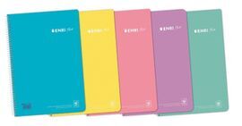 BLOC ENRIPLUS PP FOLIO 80H CUADRO 4MM CON MARGEN 9