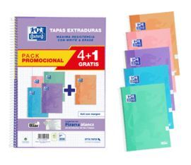 PACK 4+1 C.ESPIRAL T.EXTRADURA Fº 4X4/M 80H COLORE