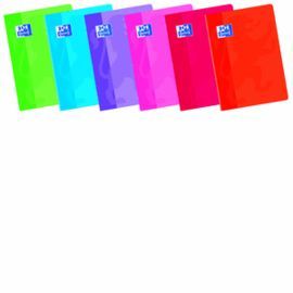 LIBRETA GRAPADA A4 48H 90GR CUADRO 4MM T/B OXFORD