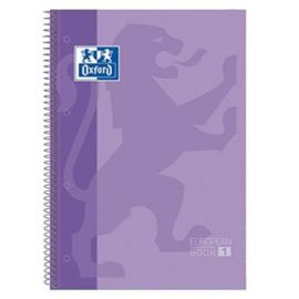 BLOC A4 80H 90G. CUAD.5X5 VIOLETA EUROPEANBOOK1 OXFORD