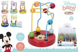 DISNEY MINI LABERINTO BOLAS MADERA13 CM WOOMAX 6 S