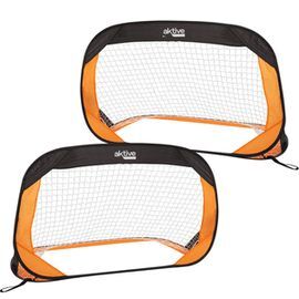 SET DOS PORTERIAS ENTRENAMIENTO POP UP 120X80X80CM