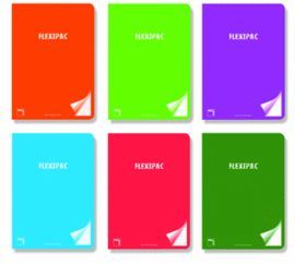 LIBRETA A4 48H 90GR PP PAUTA 3,5MM FLEXIPAC