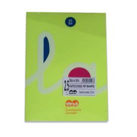 LIBRETA LAMELA A4 CUADROVIA 2,5 50H PP 90GRMS 06A4