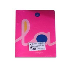 LIBRETA LAMELA A4 CUADROVIA 3MM 50H PP 90GRS